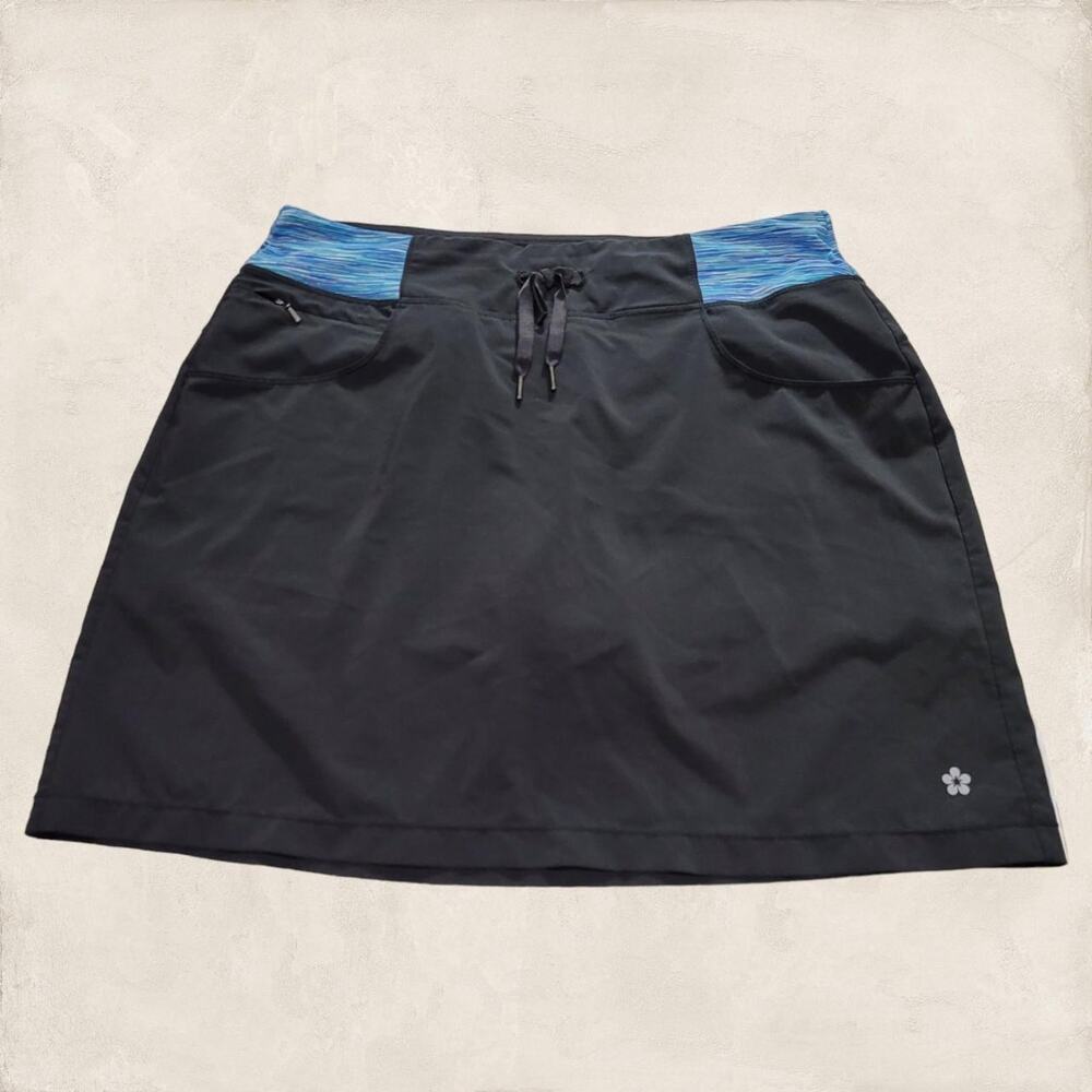 Tuff Athletics Black Active Wear Tennis Golf Skort Size Large